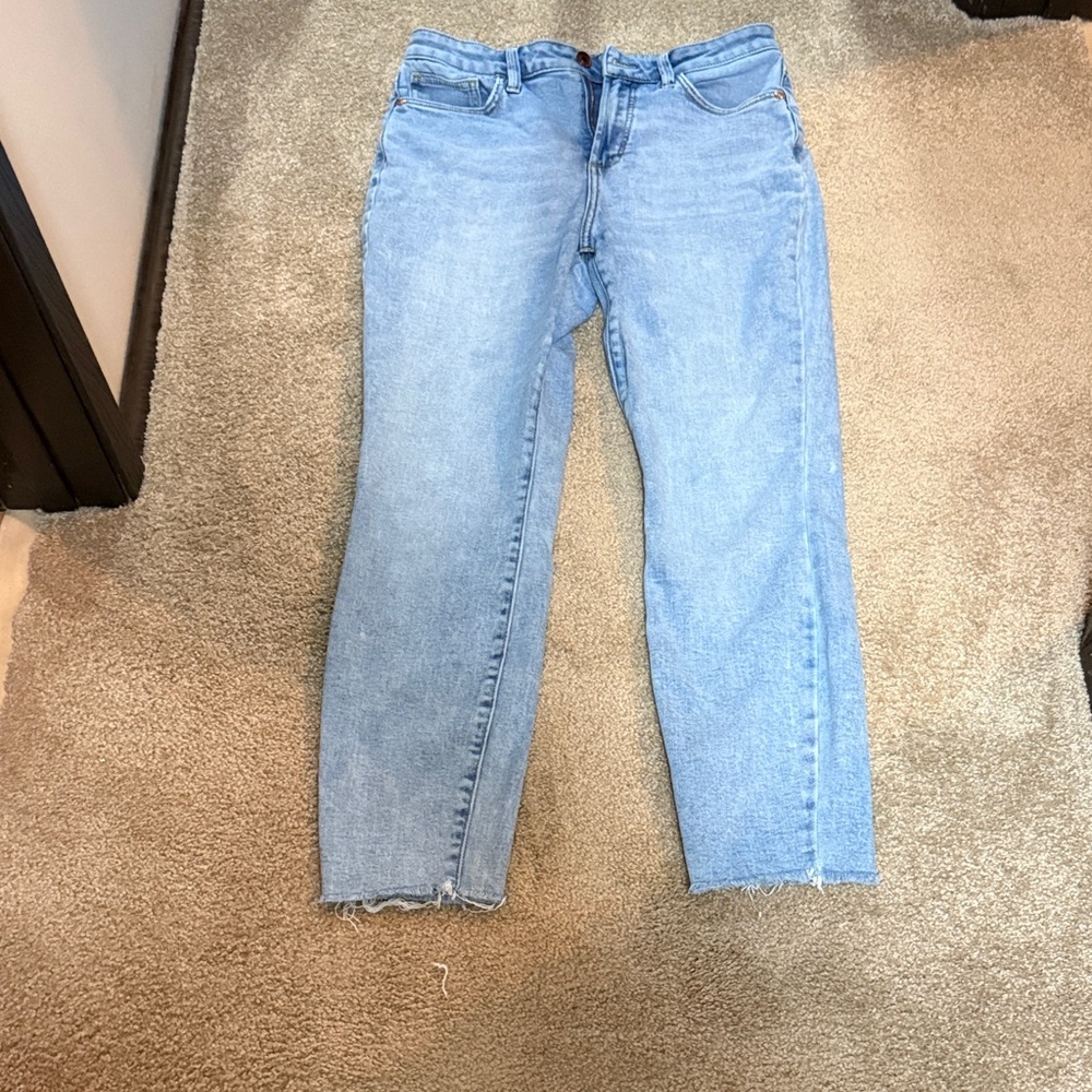 LC Lauren Conrad Light Wash Ankle Jeans
